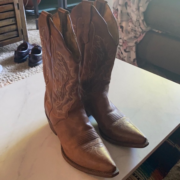 Lightly Worn Brown Boots - Picture 2 of 3